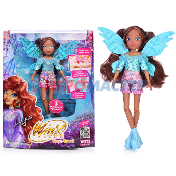 Куклы аналоги Барби Шарнирная кукла &quot;Magic reveal&quot; Лейла с крыльями 3 шт., 24 см