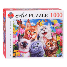 Пазлы 1000 Artpuzzle &quot;Веселое селфи котят&quot;
