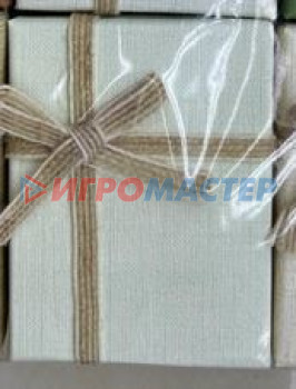 Коробки, бумага и мешочки для упаковки подарков Коробка подарочная "Moment" 9*7*3 см, Зелёный