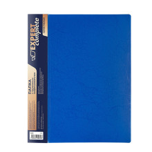 Папка пружинный скоросшиватель A4 550 мкм, волокно, синий, &quot;Expert Complete&quot; Premier 