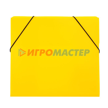 Папки-конверты на резинках Папка на резинке A5 450 мкм, песок, желтый, &quot;Expert Complete&quot; Classic Lite 