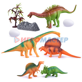 Наборы животных ПВХ Набор 333-1 &quot;Мир динозавров-2&quot; в пакете