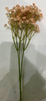 Искусственные цветы Искусственные цветы "Гипсофила" 66см цвет персиковый