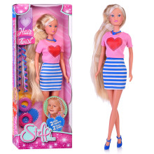 Кукла Штеффи с аксессуарами для волос 29 см 