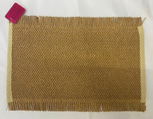 Салфетка на стол 30*45см "Бохо" плетеная, цвет пшеничный