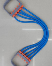 Эспандер универсальный с регулируемой нагрузкой Sportage, 11-55 кг, синий