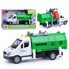 Машина WY592A &quot;Городская служба&quot; (свет, звук) на батарейках, в коробке (цвет зеленый)