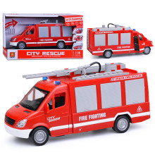 Машина WY595A &quot;Пожарная служба первой помощи&quot; (свет, звук) на батарейках, в коробке