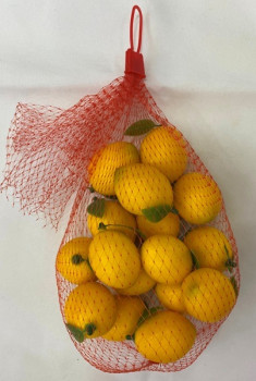 Муляжи Муляж "Лимоны" 16шт в сетке