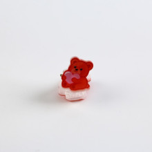Крабик "Мишка с сердечком", 1 6 х 2 см