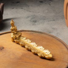 Подставка для благовоний "Будда", золото