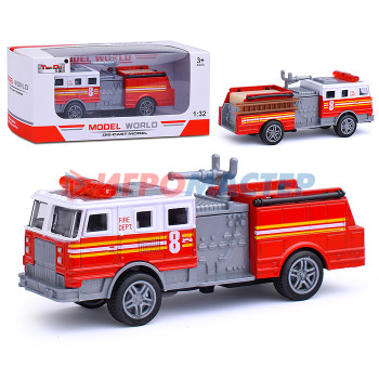 Коллекционные модели Машина F1126-1M &quot;Пожарная&quot; на батарейках, в коробке