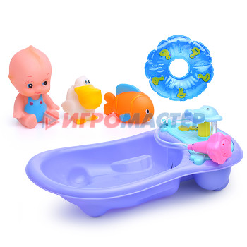 Игрушки для ванны, пластизоль Набор для купания BLS65-20 &quot;Весело играем-2&quot; в пакете