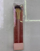 Кисть для макияжа с натуральным ворсом "ДИ МАРКО", цвет пудровый, 20см (PVC коробка)
