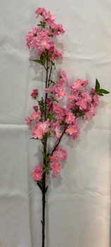 Искусственные цветы Цветок искусственный "Natur" 93см Ветка Яблони розовая