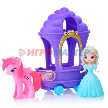 Куклы Кукла HY2020-G7 &quot;Принцесса&quot; с лошадкой, в коробке