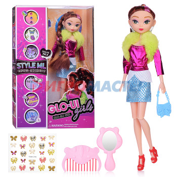 Куклы аналоги Барби Кукла CQ5318 &quot;Алиса&quot; с аксессуарами, в коробке