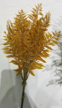 Искусственные цветы "Волшебная трава" 52см цвет оранжевый