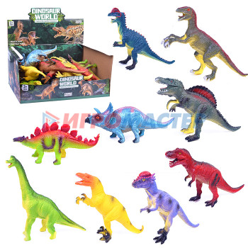 Наборы животных ПВХ Динозавр TLF-TZ-A &quot;Травоядный&quot; (в ассортименте) в коробке