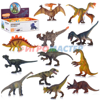 Наборы животных ПВХ Набор животных YX-K488-3 &quot;Динозавры&quot; в коробке
