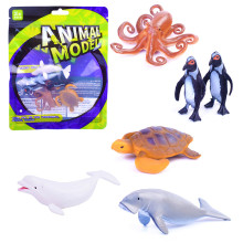 Набор животных 138-16 &quot;Морские животные&quot; в пакете