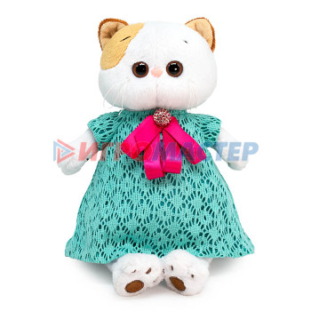 Мягкая игрушка Кошка Ли-Ли в ажурном платье с бантом