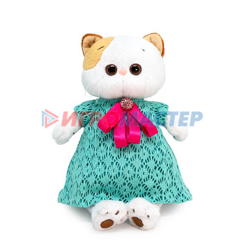 Мягкая игрушка Кошка Ли-Ли в ажурном платье с бантом