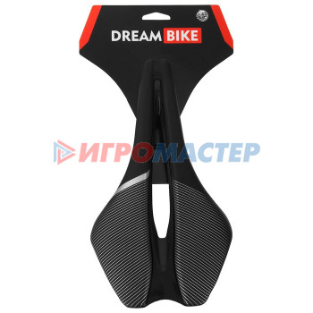 Седло Dream Bike спорт, цвет чёрный