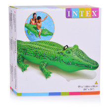 Надувной плот &quot;Крокодил&quot; с держ. (168х86см, от 3лет), 58546EU INTEX
