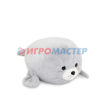 Мягкая игрушка Морской котик серый 30 