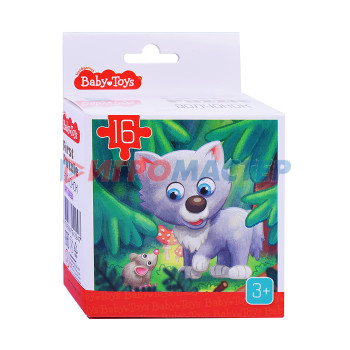 Пазлы Пазл First Puzzle &quot;Волчонок&quot; (16 эл) Baby Toys