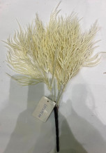 Искусственные цветы "Волшебные травы" 40см цвет белый