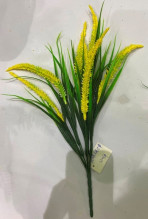 Цветы искусственные "Прованс" 40см Вереск, цвет желтый