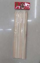 Шампуры бамбуковые 9*300 мм, 25 шт.
