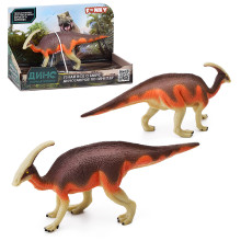 Фигурка динозавр. Паразауролоф, оранжевый 