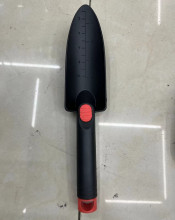 Совок посадочный узкий "Шале" 29см с мерной шкалой, пластиковая ручка с упором для пальца ДоброСад