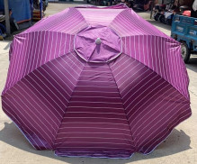 Зонт пляжный D=200 см, h=210 см, "Градиент АРТ1400", с покрытием от нагрева, ДоброСад