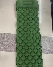 Коврик туристический надувной 190*60*5 см зеленый