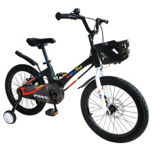 Велосипед 16" BIBITU PONY, цвет чёрный/белый