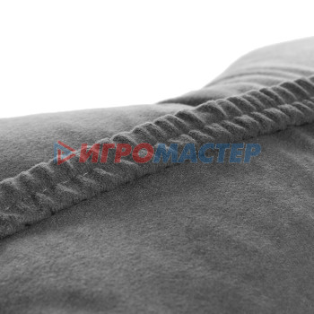 Подушка на подголовник МАТЕХ КОСТОЧКА COMFORT LINE, 38 х 25 х 10 см, серый