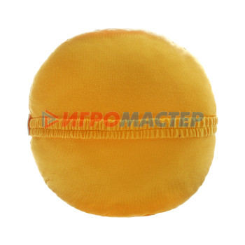 Подушка на подголовник МАТЕХ SMILE LINE, Подмигивание, 30 х 30 х 10 см, желтый