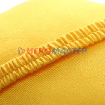 Подушка на подголовник МАТЕХ SMILE LINE, Подмигивание, 30 х 30 х 10 см, желтый