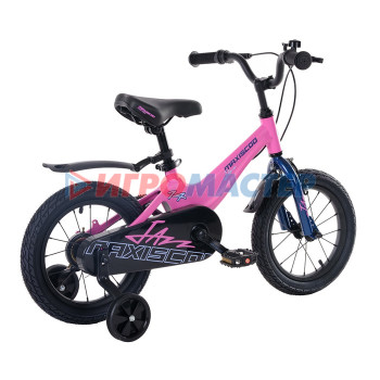 Велосипед 14'' Maxiscoo JAZZ Стандарт Плюс, цвет Розовый Матовый