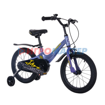 Велосипед 16'' Maxiscoo JAZZ Стандарт Плюс, цвет Синий карбон