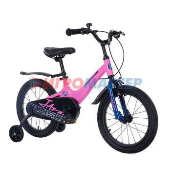 Велосипед 16'' Maxiscoo JAZZ Стандарт Плюс, цвет Розовый Матовый