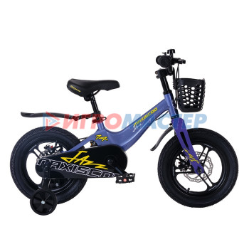 Велосипед 14'' Maxiscoo JAZZ Pro, цвет Синий карбон