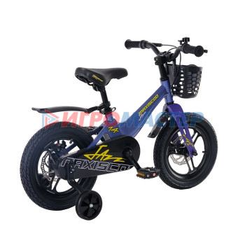 Велосипед 14'' Maxiscoo JAZZ Pro, цвет Синий карбон