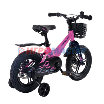 Велосипед 14'' Maxiscoo JAZZ Pro, цвет Розовый Матовый