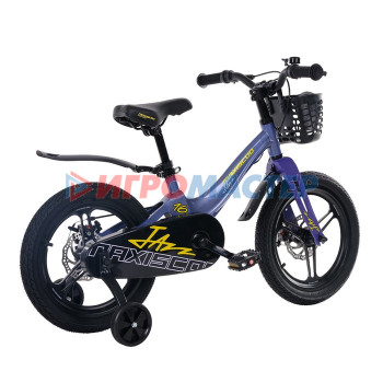 Велосипед 16'' Maxiscoo JAZZ Pro, цвет Синий карбон