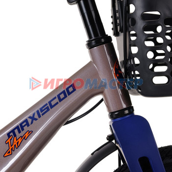 Велосипед 18'' Maxiscoo JAZZ Pro, цвет Серый Жемчуг
